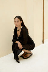 Sheer layering dress by LILYA