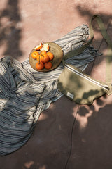 cove. island essentials cross body bag in navy color