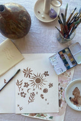 Exclusive Mystic Wisdom Rust print by Tati Soko