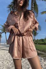 Roshi Shirt – Rose Bisque