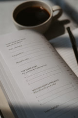 inside the book of the goal planner