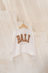 We Like Bali Sunsets on My Mind white sweater for bali goodies