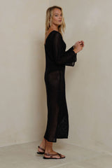 Side split detail on Bohemia Dress