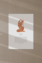 Detail of each signs  Cove. X Sonja Annika posters for your home