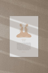 Detail of each signs  Cove. X Sonja Annika posters for your home