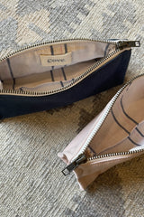 details inside of pencil case by cove. island essentials