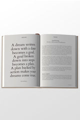 inside the book of the goal planner