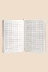 inside of the self reflection journal made in indonesia