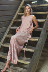 LILYA Dominica Dress in Amalfi Stripe.