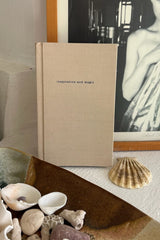 Cream Inspiration & Magic journal featuring plant-dyed cover