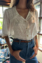 Stretch cotton denim fabric detail