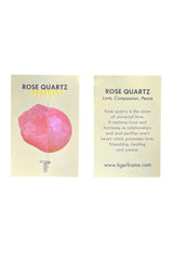 Tiger Frame Blessing Bracelet - Rose Quartz/Dusty Pink