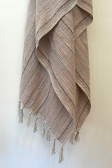 turkish towel in euphemia taupe color