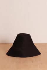 Black bucket hat by LILYA