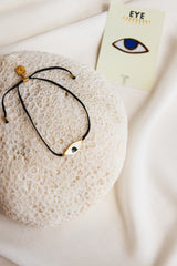 Black eye blessing bracelet by Tiger Frame in Cove store