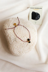 Tiger Frame black tourmaline bracelet in Bali best shops Cove