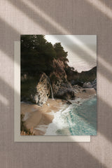California Cove greeting card