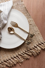 Dessert brass set by Cove