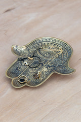 Hamsa plate jewellery by Cove store Bali