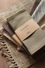 Linen napkins set homeware Cove Bali