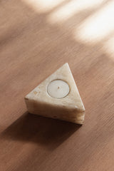 Onyx prism tea light holder by Cove Bali