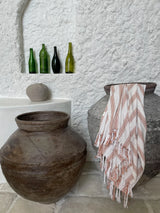 Cappadocia Turkish Towel - Rust Stripes
