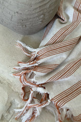 Cappadocia Turkish Towel - Rust Stripes