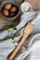 Linen tea towel stripe by Cove