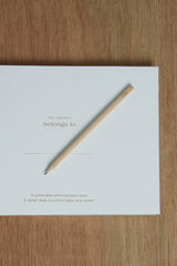 Cove. Weekly Desk Planner