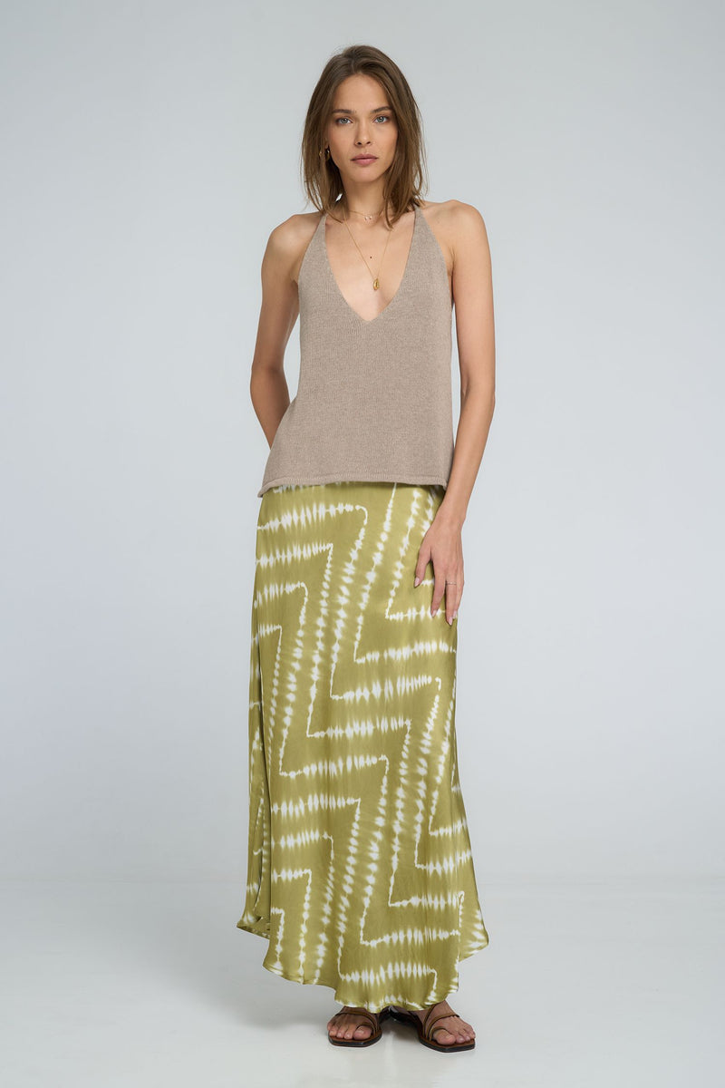 Ashbourne Skirt – Celestial Tie Dye/Matcha