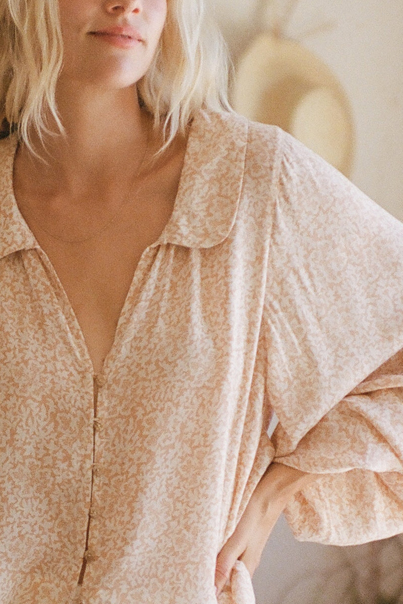 Close up of the Adana Top by Lilya 