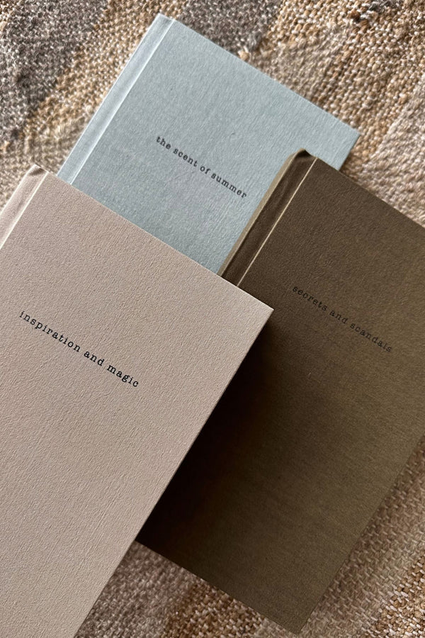 Recycled paper journals exclusive to cove