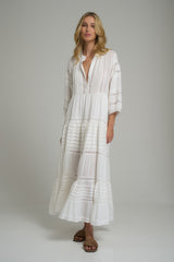 The Tamara Dress in Ivory by LILYA