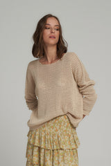 Valentine Knit - Sand