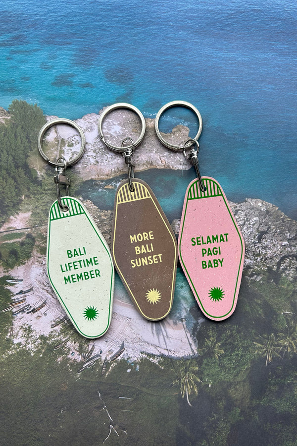 Bali Key Ring NEW ARRIVALS – Cove. island essentials for everyday living