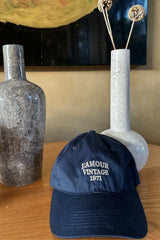 Navy adjustable womens cap by LILYA