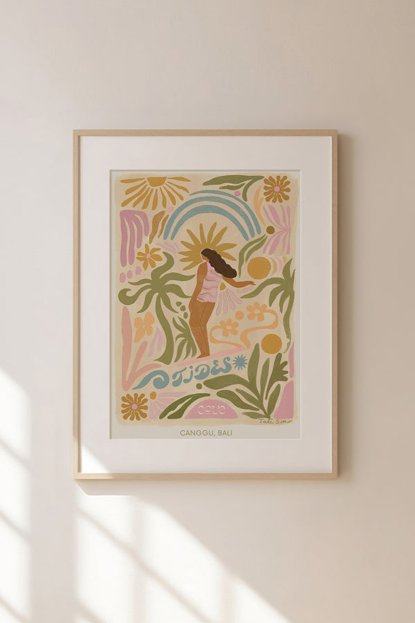 Tati Soko poster print - Canggu