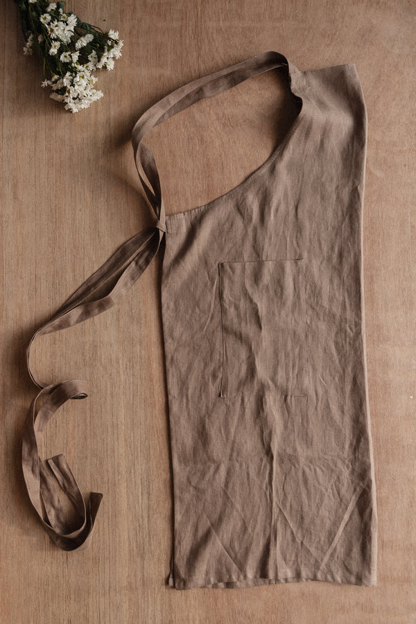 Linen apron by Cove homewares store Bali