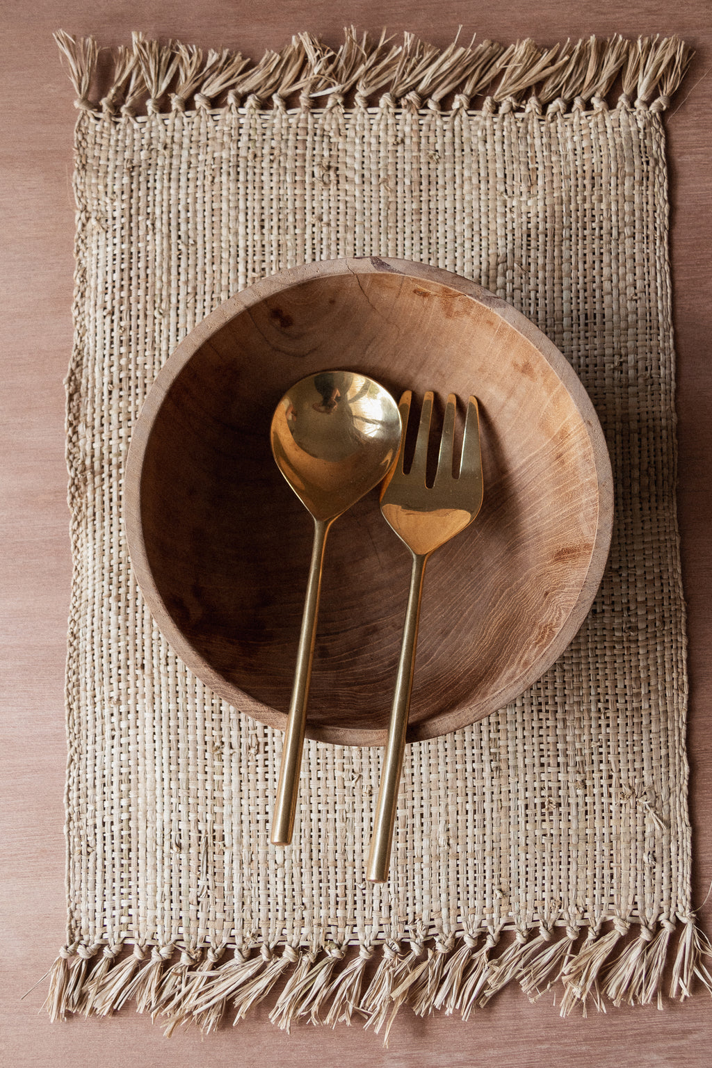 Brass Salad Servers – Cove. island essentials for everyday living