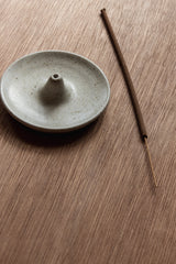 Close up of Pottery Incense Holder by Cove