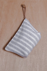recycled Stripe Avalon Clutch by Cove