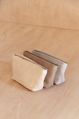 3 colours of small pouch by Cove